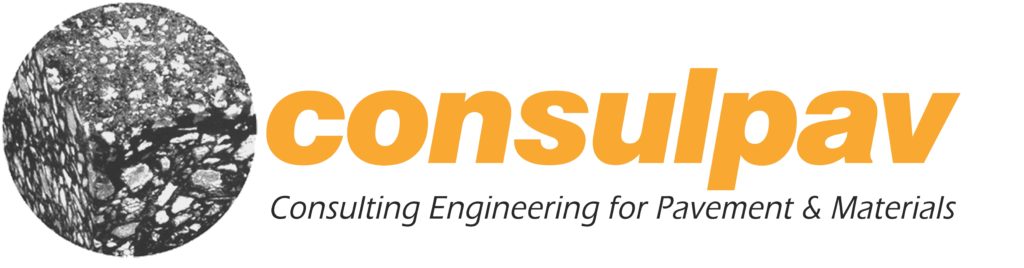 Logo: Consulpav (Consulting Engineering for Pavements and Materials)